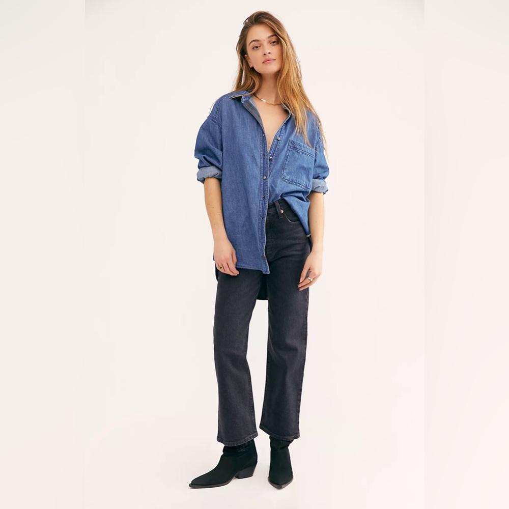 Levi's Ribcage Straight Ankle Jeans